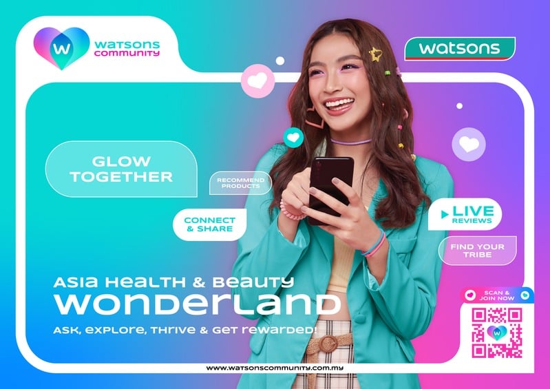 Watsons Community — Asia Health & Beauty Wonderland key visual